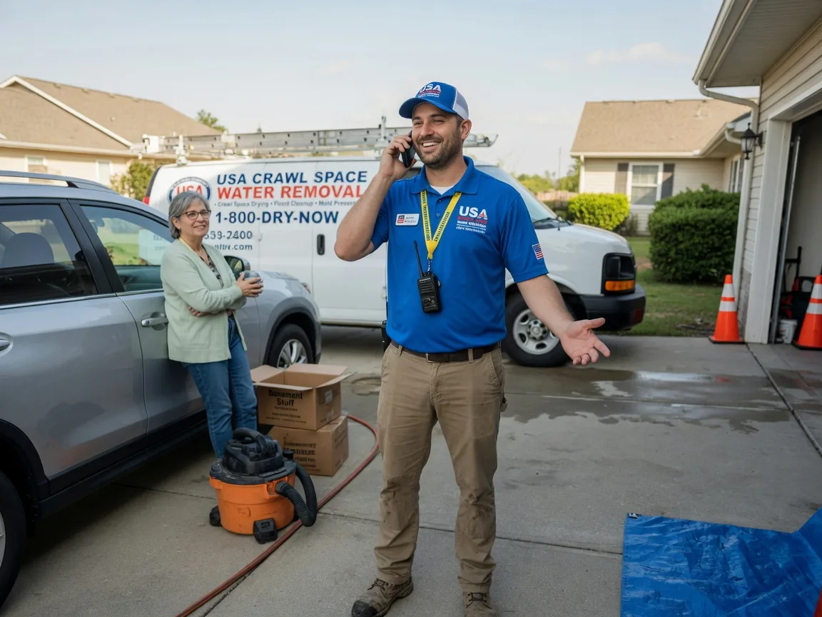Crawl Space Water Removal Elaine, AR FAQs